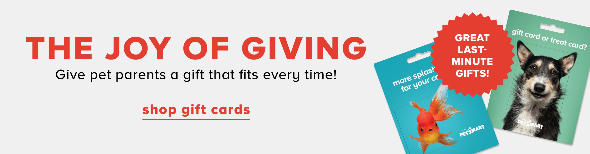 Shop Gift Cards!